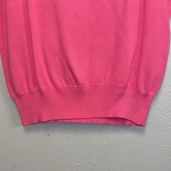 Pendleton Size Medium Pink Cotton Blend Sleeveless Top: 4852 - Picture 3 of 6